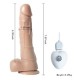 20 cm Belden Bağlamalı Titreşimli Realistik Dildo Penis Set