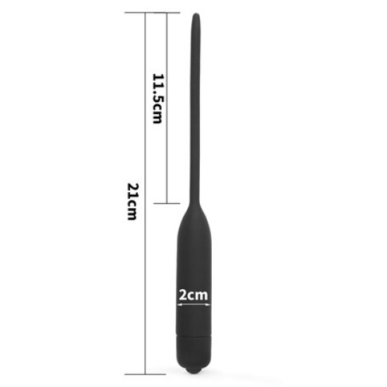 10 Titreşimli Silikon Üretral Dilatör