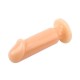 12,5 cm Vantuzlu Silikon Anal Plug 