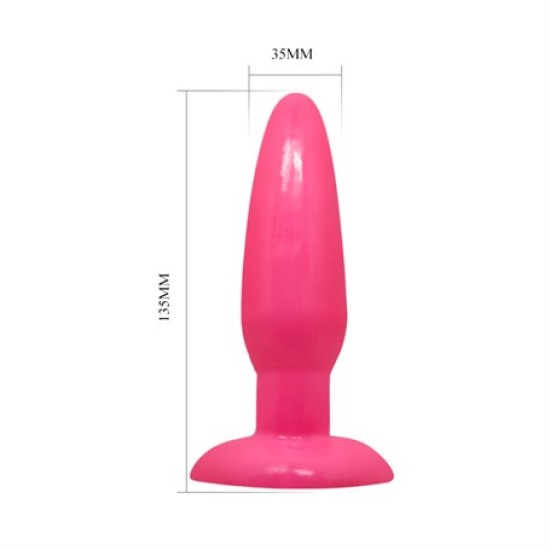 13,5 cm Vantuzlu Jel Anal Plug