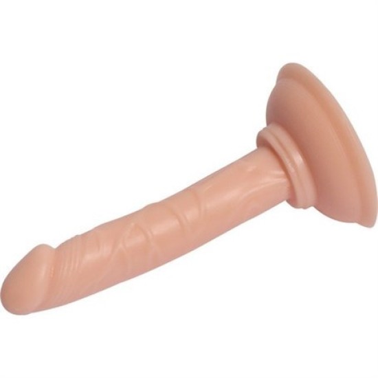 14 cm Belden Bağlamalı Realistik Testissiz Dildo Penis Set