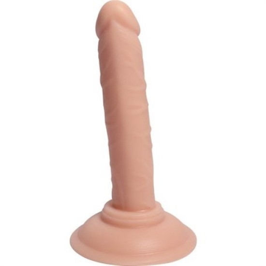 14 cm Belden Bağlamalı Realistik Testissiz Dildo Penis Set