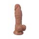 17 cm Realistik Vantuzlu Dildo Penis