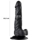 19,5 cm Realistik Vantuzlu Zenci Dildo Penis