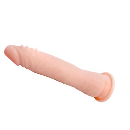 20 cm Vantuzlu Kıkırdaklı Realistik Anal Dildo Penis