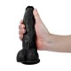 20,5 cm Belden Bağlamalı Realistik Dildo Zenci Penis Set