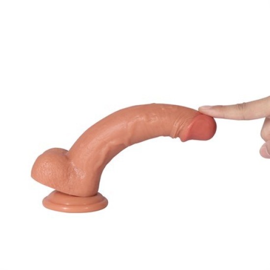 21 cm Belden Bağlamalı Realistik Dildo Penis - Archie