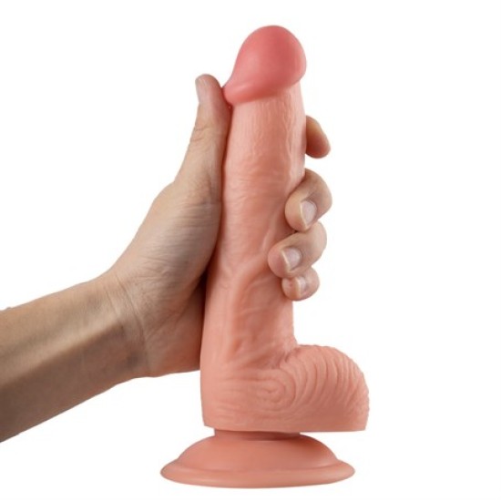 21 cm Realistik Vantuzlu Dildo Penis