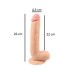 26 cm Belden Bağlamalı Vantuzlu Realistik Penis Anal Vajinal Dildo