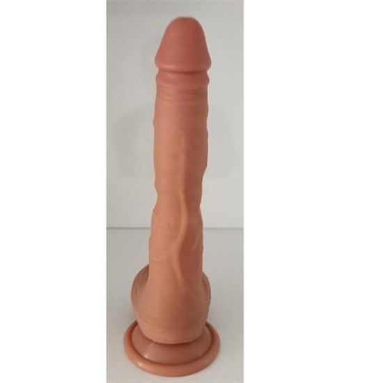 23 cm Belden Bağlamalı Titreşimli Realistik Dildo Penis Set