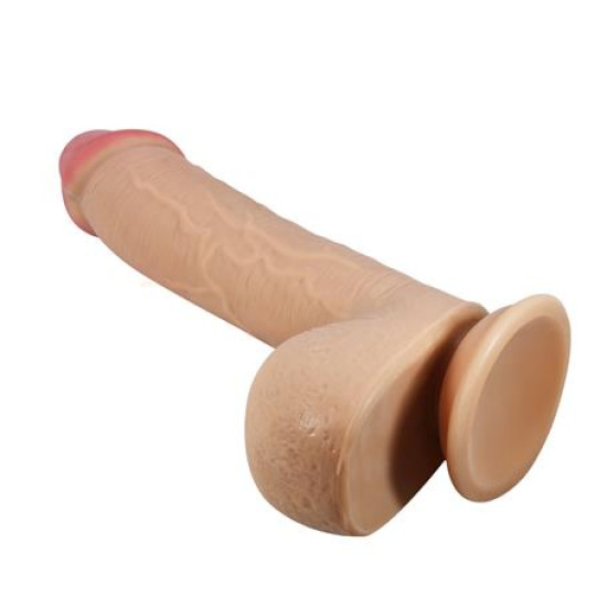 23,4 cm Çift Katmanlı Gerçekçi Dildo Penis