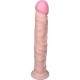 24 cm Belden Bağlamalı Realistik Testissiz Dildo Penis Set