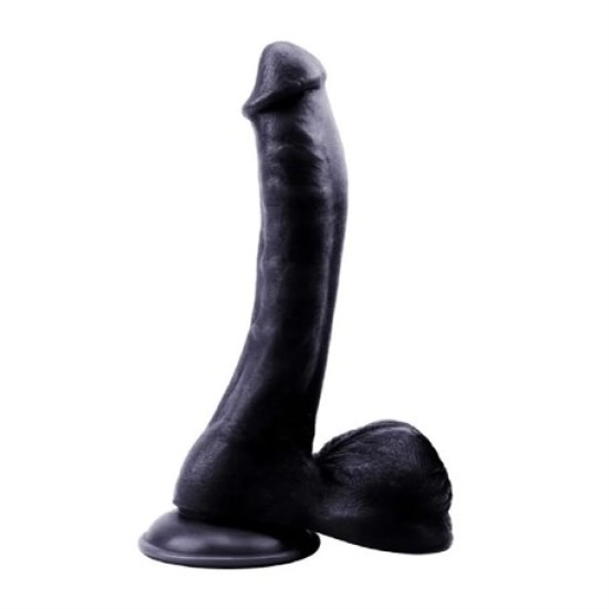 24 cm Belden Bağlamalı Realistik Vantuzlu Zenci Dildo Penis