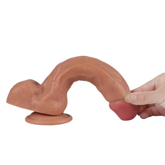 24 cm Su Fışkırtmalı Realistik Penis Anal Vajinal Dildo