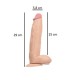 29 cm Belden Bağlamalı Vantuzlu Realistik Penis Anal Vajinal Dildo