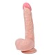 25,5 cm Belden Bağlamalı Realistik Dildo Penis Set