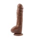 25,5 cm Gerçekçi Kalın Melez Dildo Penis - Alexander Lee