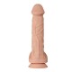 Belden Bağlamalı 26 cm Gerçekçi Kalın Dildo Penis - Bergrisi