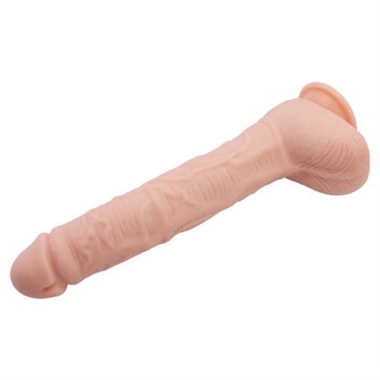 27 cm Belden Bağlamalı Büyük Boy Realistik Vantuzlu Dildo Penis