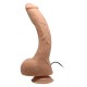 27 cm Titreşimli Gerçekçi Kalın Dildo Penis - Jack