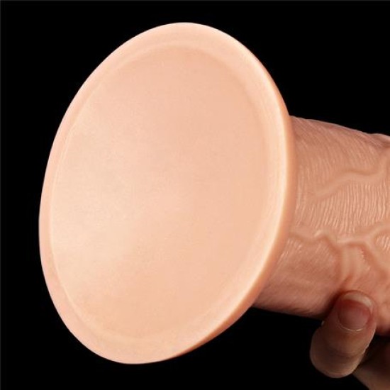 28 cm Gerçekçi Testissiz Kalın Dildo Penis