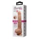 Belden Bağlamalı 28 cm Titreşimli Gerçekçi Kalın Dildo Penis - Dick