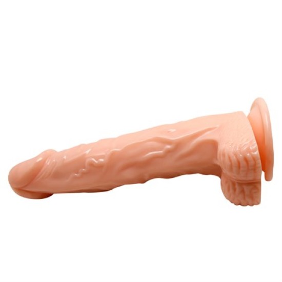 20,5 cm Isıtma Özellikli Oynar Başlı Kumandalı Titreşimli Dildo (BDM8088)