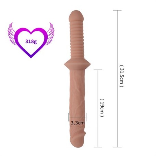 31,5 cm Realistik Penis Anal Vajinal Dildo - Small Sword