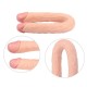 46 cm Realistik Çatal Dildo Anal Vajinal Penis - Blake