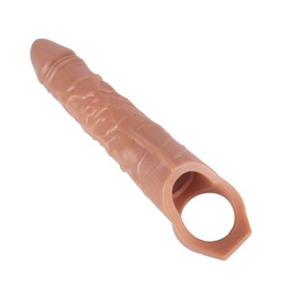 6 cm Dolgulu Realistik Penis Kılıfı