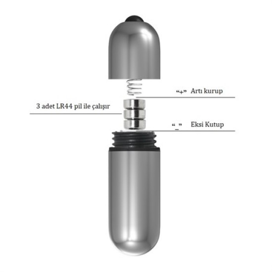 6,2 cm Mini Aşk Vibratörü