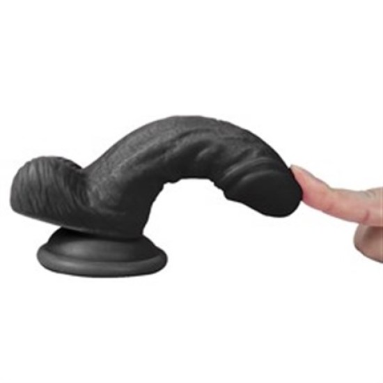 13 cm Belden Bağlamalı Realistik Dildo Zenci Penis Set