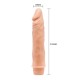 Güçlü Titreşimli 21,5 cm Realistik Vibratör Gerçekci Penis Dildo