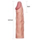 Pleasure Extender 5 cm Dolgulu Premium Ten Rengi Silikon Penis Kılıfı