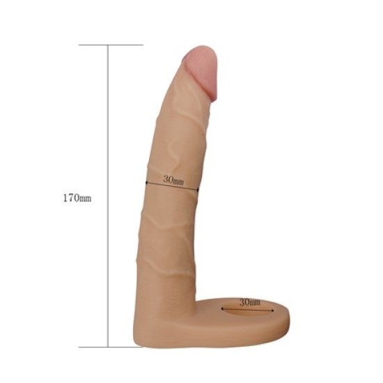 Soft Double Anal Dildo Penis 17 cm