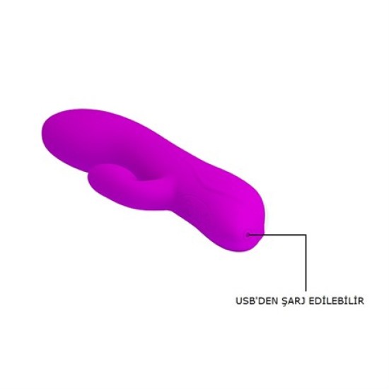 USB Şarjlı 12 Emme ve 12 Titreşim Fonksiyonlu 19 cm Teknolojik Vibratör