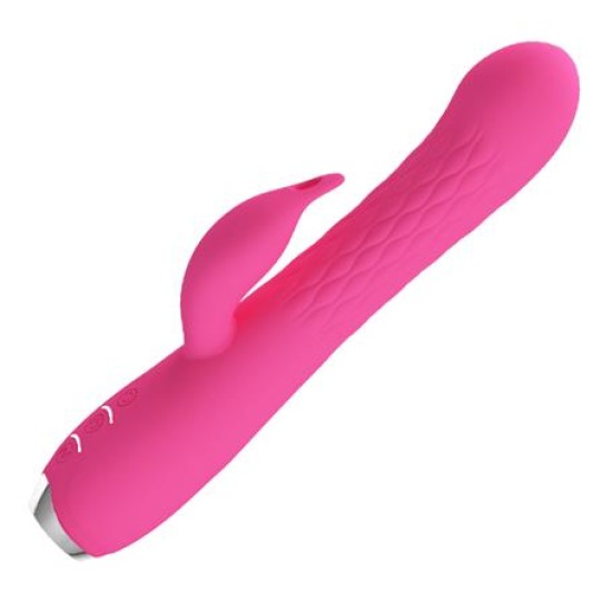 USB Şarjlı 12 Titreşim & 3 Rotasyon Fonksiyonlu Teknolojik G-Spot Vajinal Vibratör