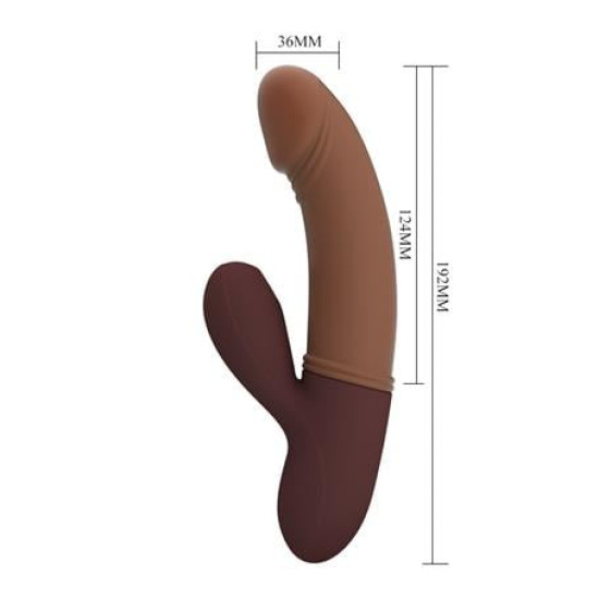 USB Şarjlı 7 Emme ve Titreşim Fonksiyonlu Teknolojik Vibratör Penis - Kane