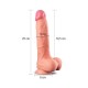 Yeni Nesil Çift Katmanlı 25 cm Realistik Dildo Penis